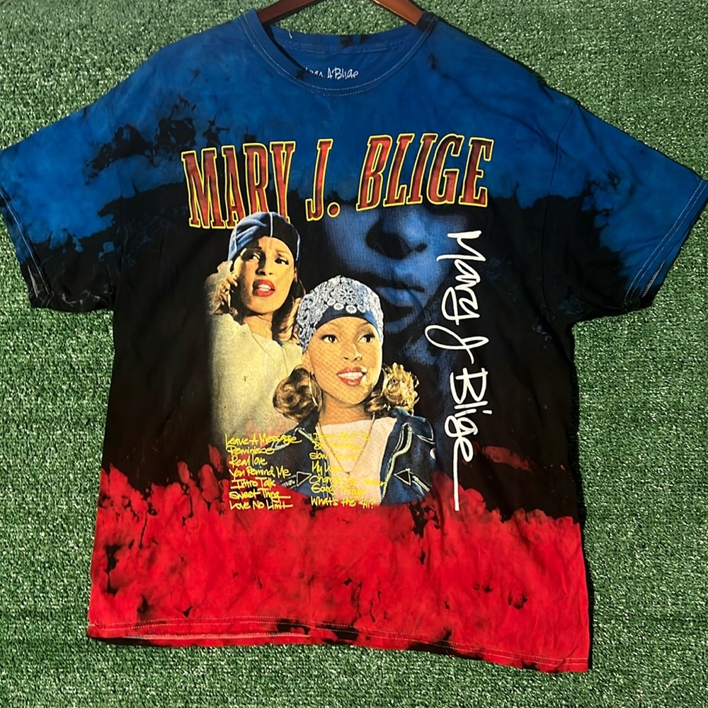 Mary J. Blige Graphic T-shirt Sz  L